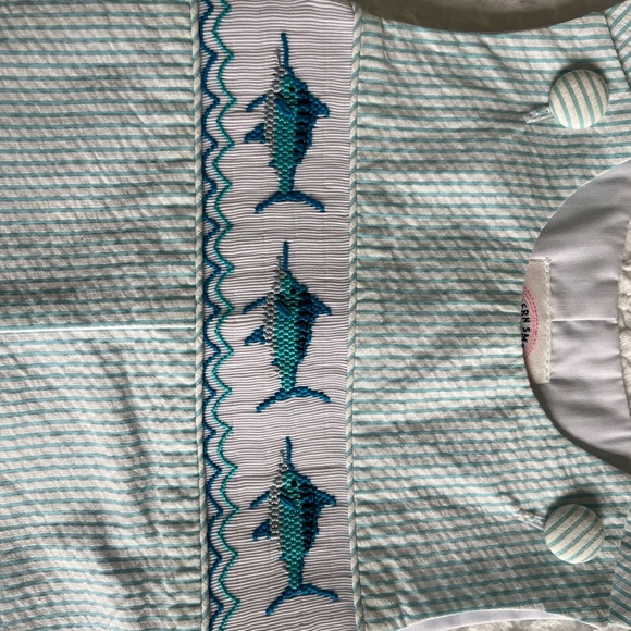 Southern Smocked boys 3 month jumper - Picture 3 of 3